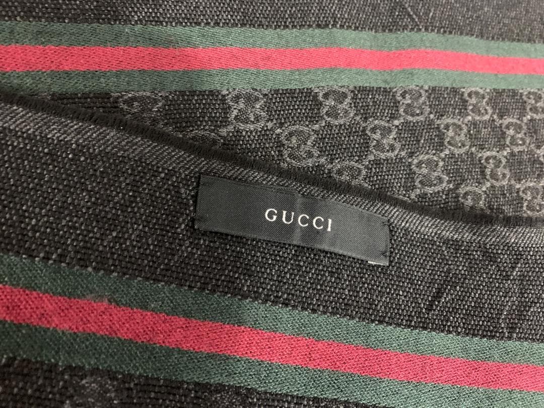 GUCCI メンズ マフラー 177cmx35cm