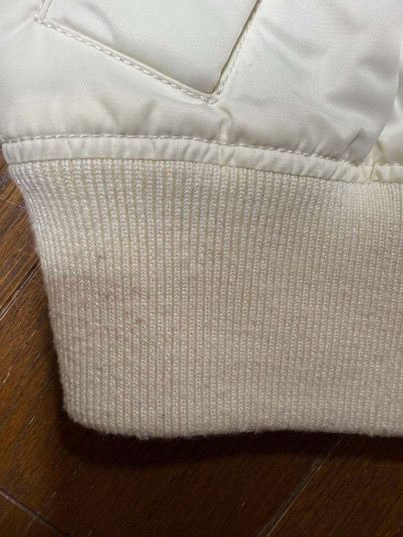 値下げ DIESEL フライトジャケット　ＸＬ　オフホワイト系