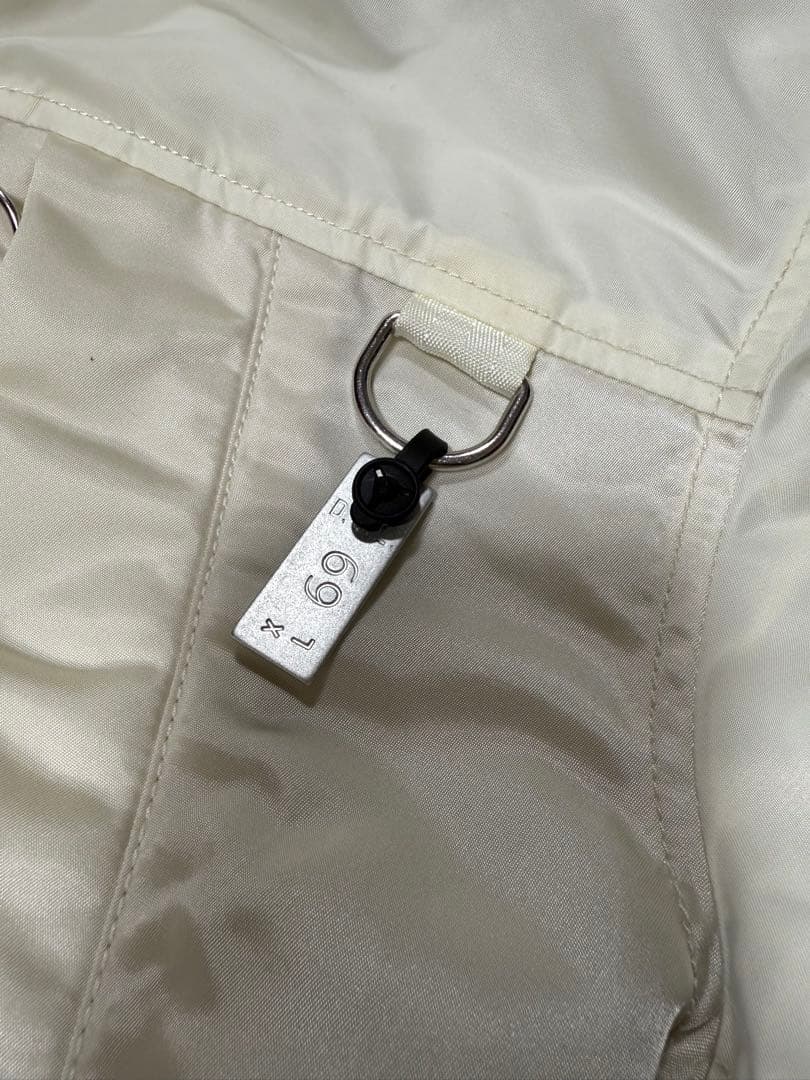 値下げ DIESEL フライトジャケット　ＸＬ　オフホワイト系