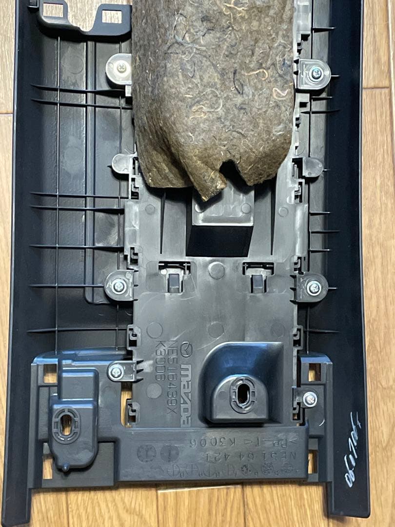 ロードスター NCEC NC センターコンソールパネル スイッチ付 MTブラック