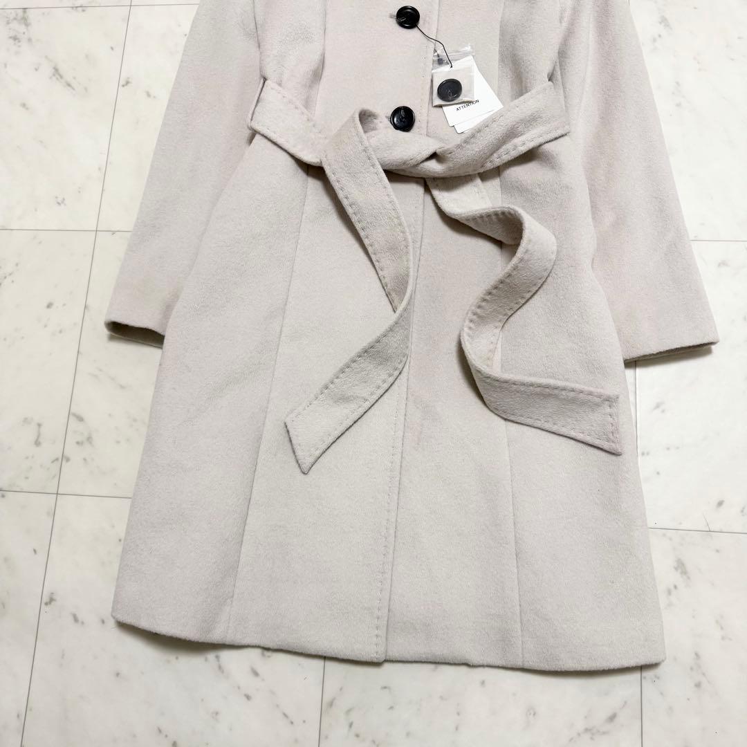 新品❤️最高級　ketty ロングコート　ブルーフォックス　アンゴラ　Mサイズ