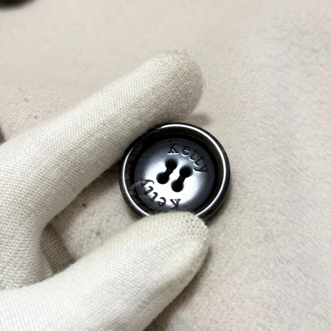 新品❤️最高級　ketty ロングコート　ブルーフォックス　アンゴラ　Mサイズ