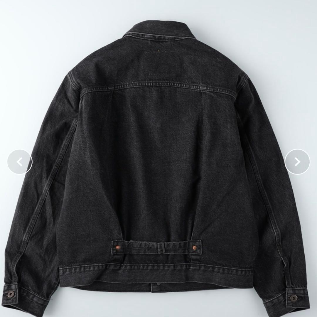 ブラックデニムジャケット(セルビッチ) 2nd type
