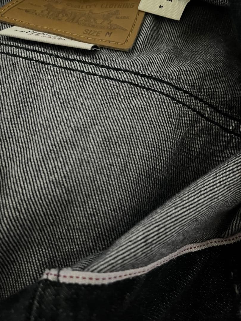 ブラックデニムジャケット(セルビッチ) 2nd type