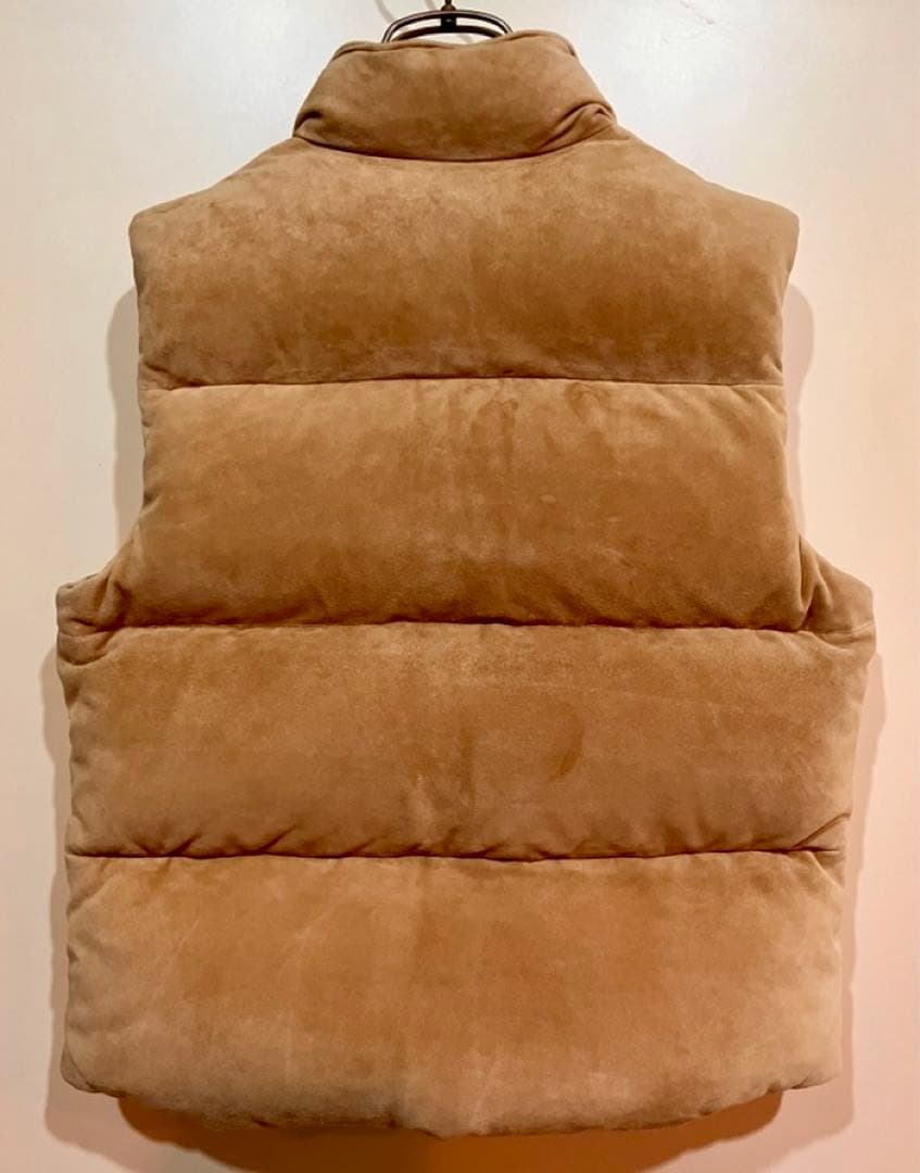 ビンテージ RalphLaurenSport ラルフローレン レザーダウンベスト