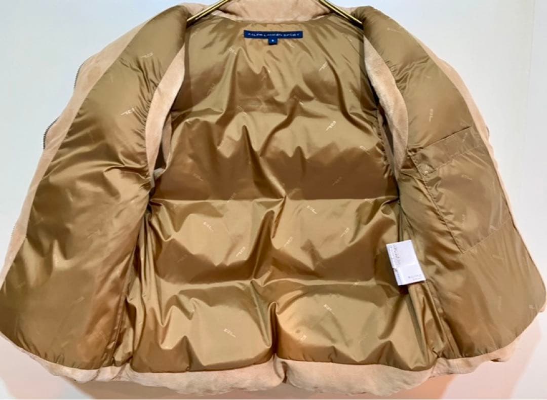 ビンテージ RalphLaurenSport ラルフローレン レザーダウンベスト