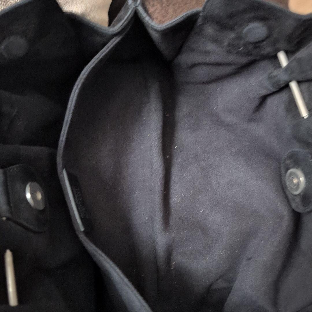 希少✨フェラガモ チェーンショルダーバッグ ガンチーニ スエード 黒