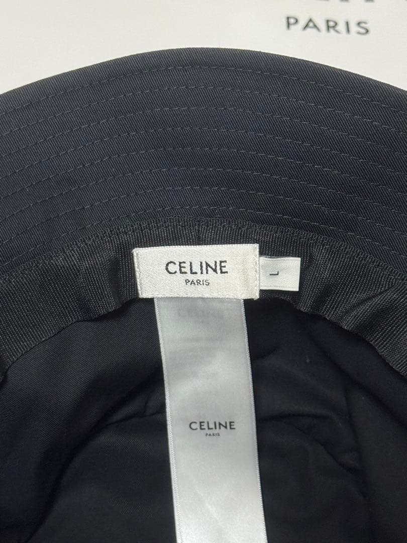 【さぴさん専用】セリーヌ　バケットハット　トリオンフ　Lサイズ　ほぼ未使用