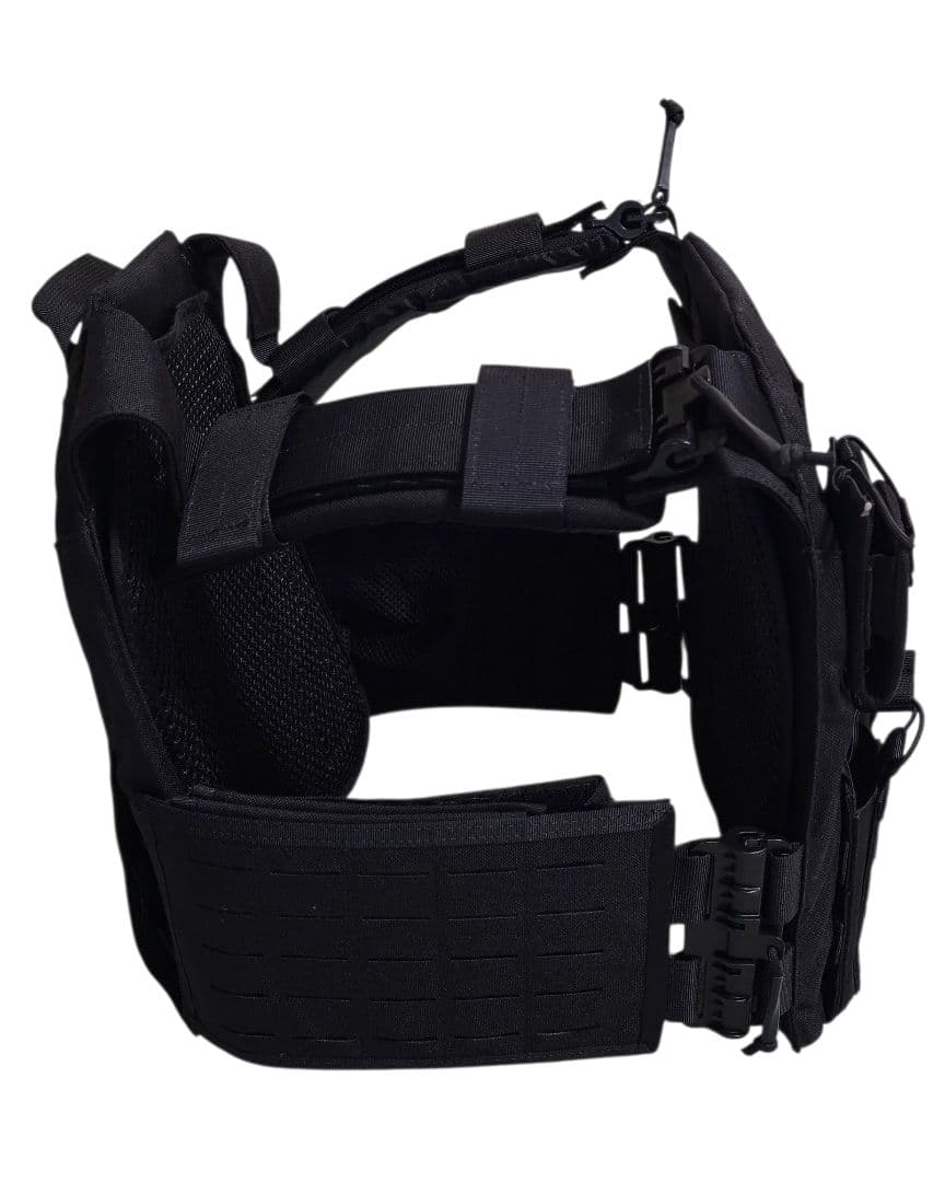 最終値下げ！[TWINFALCONS]軽量タクティカルベストセット★ブラック