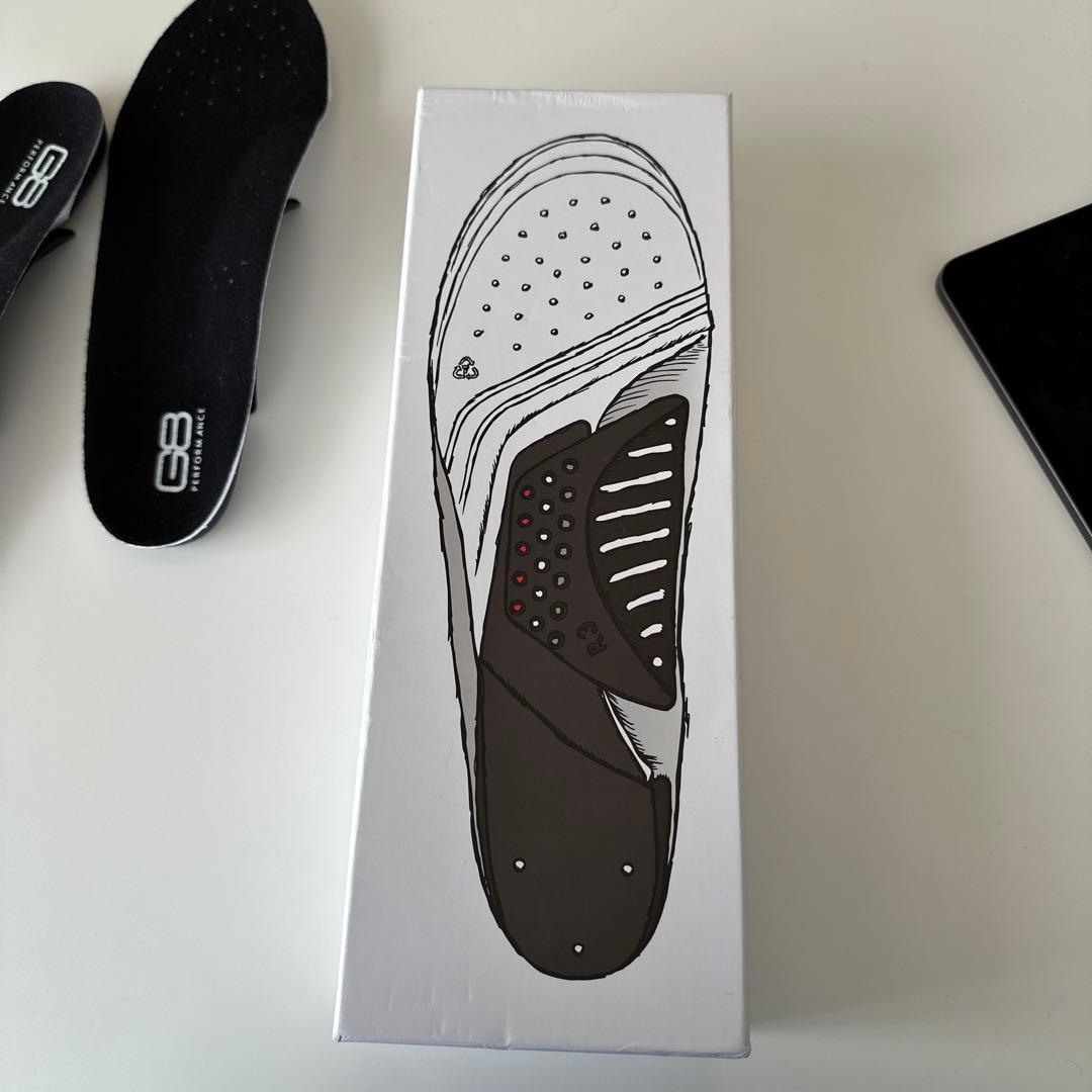 G8 pro Series 2620 インソール アーチサポート＋ヒールウェッジ