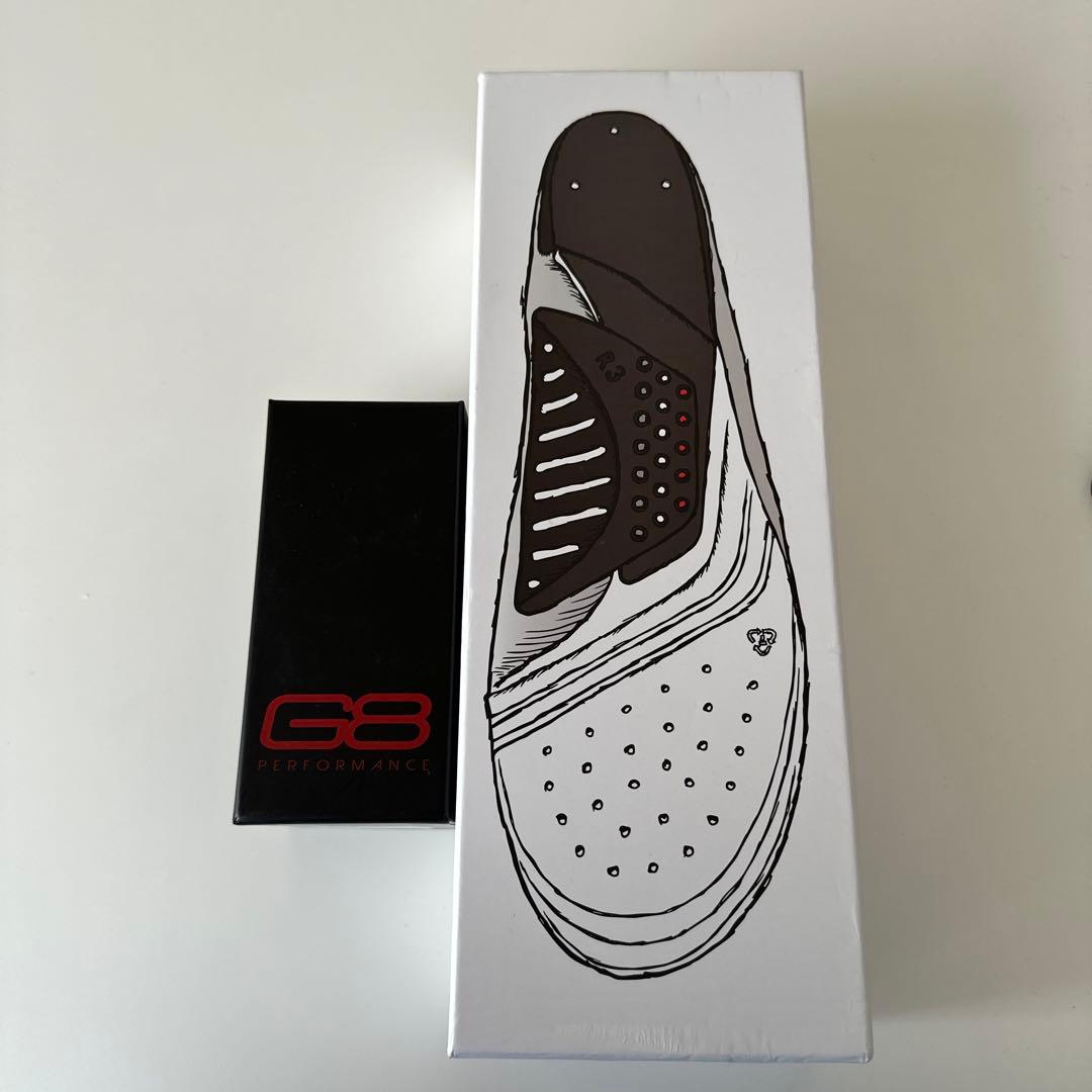 G8 pro Series 2620 インソール アーチサポート＋ヒールウェッジ