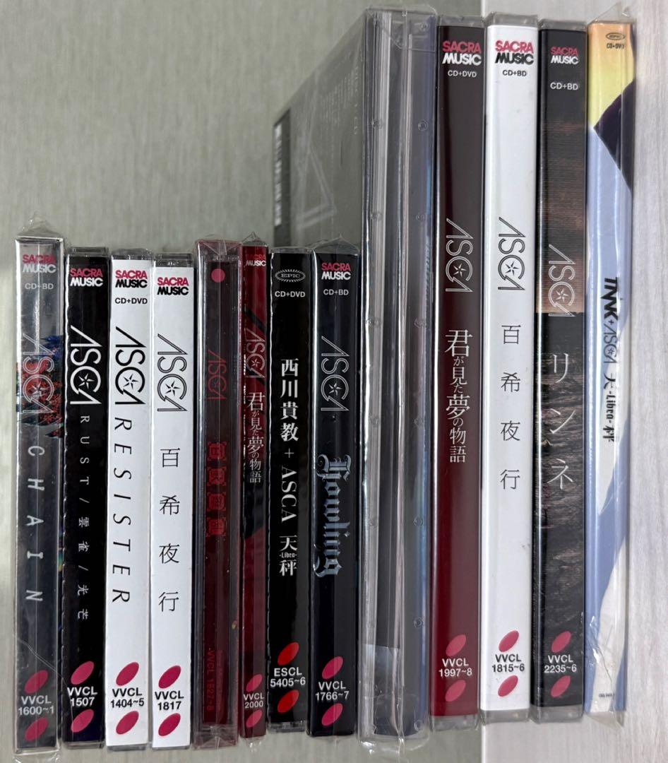 ASCA ☆ 新品未開封 CD DVD Blu-ray 13点 セット