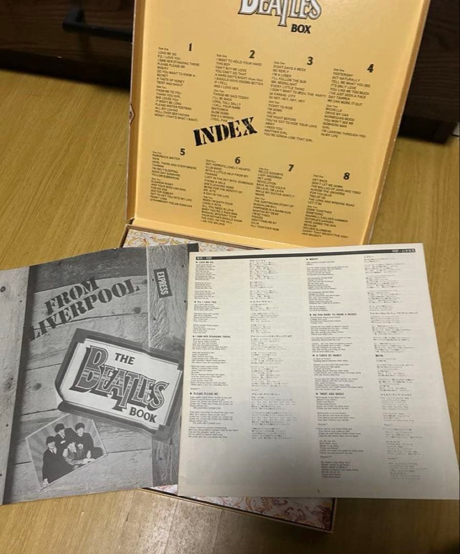 洋楽 THE BEATLES BOX FROM LIVERPOOL