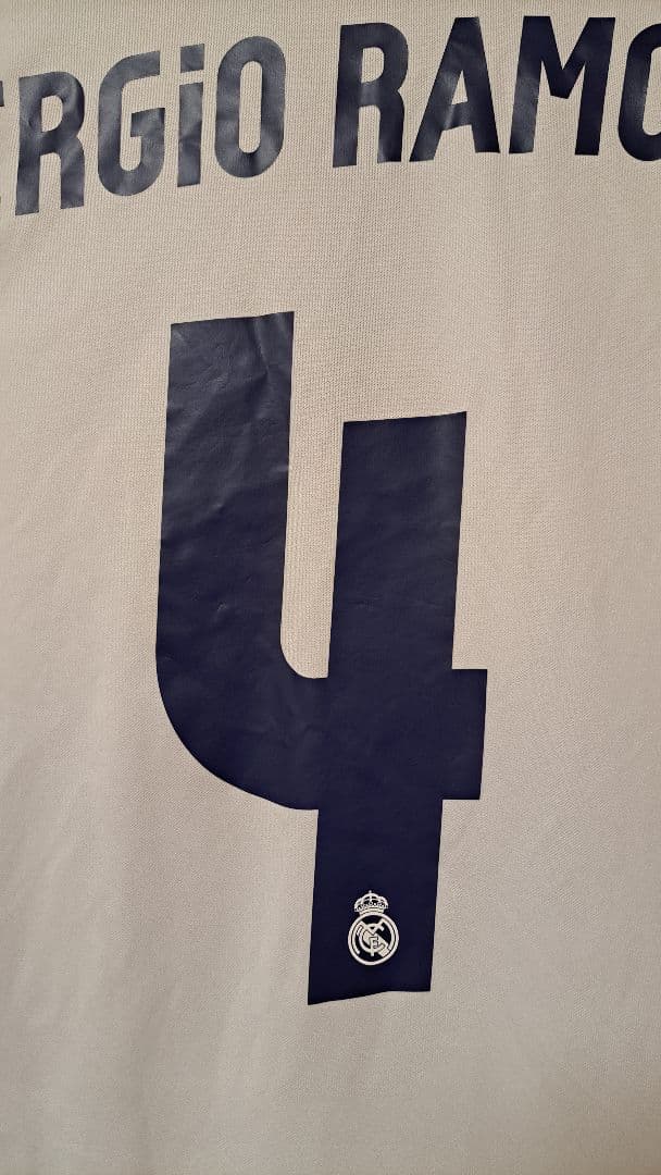 【稀少】アディダス レアルマドリード 2016/17 セルヒオラモスHユニ #4