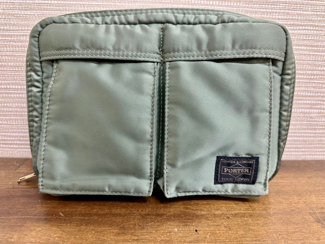 【美品】PORTER 吉田カバン　タンカー　システム手帳　グリーン