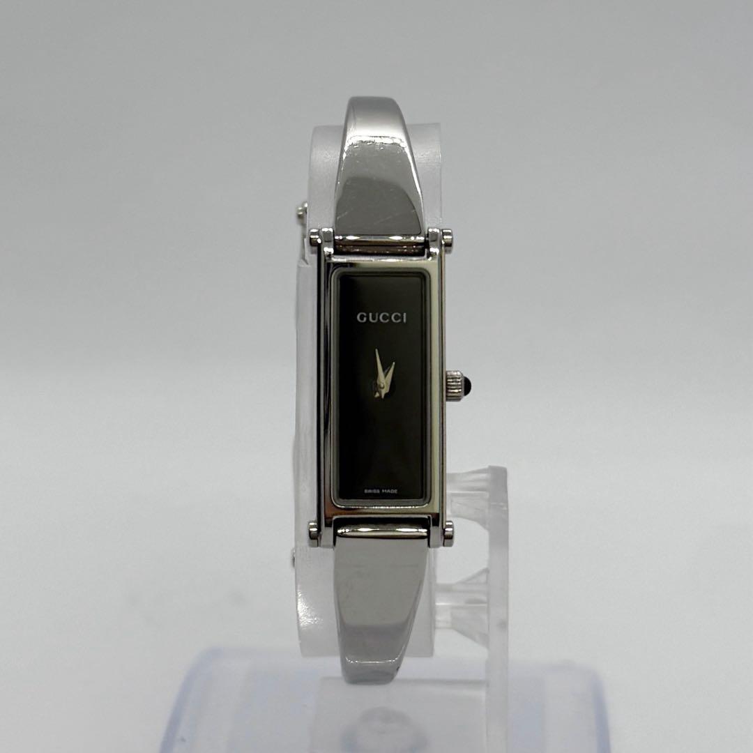 人気♡保存箱付♡GUCCI グッチ ロゴ バングルウォッチ レディース 腕時計