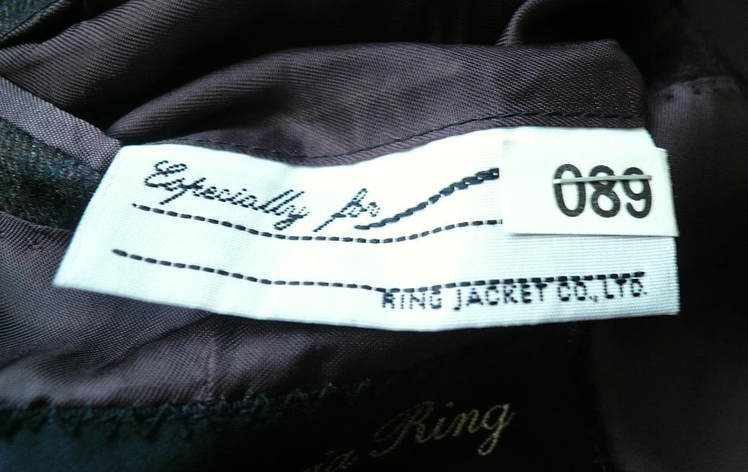 値下げ!!　Sartoria Ring Handmade カシミヤ100%スーツ