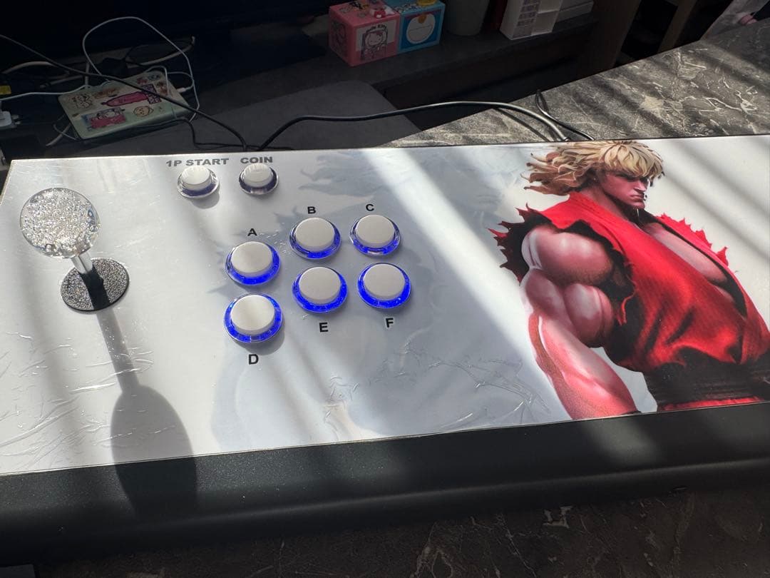 アーケードスティック 6ボタン