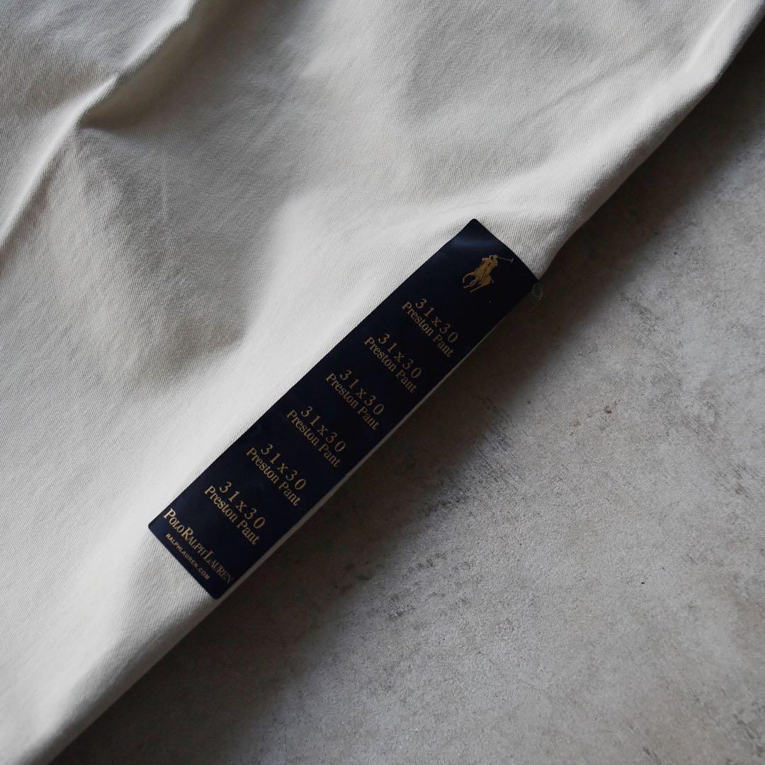 90s ラルフローレン ノータックチノ ポロチノ 未使用 W31 L30 レア