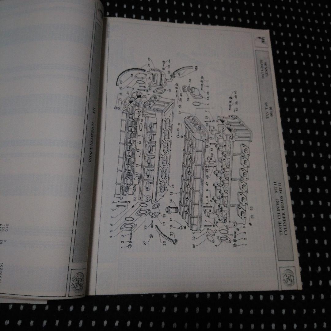 1989ランボルギーニカウンタックのパーツリスト！