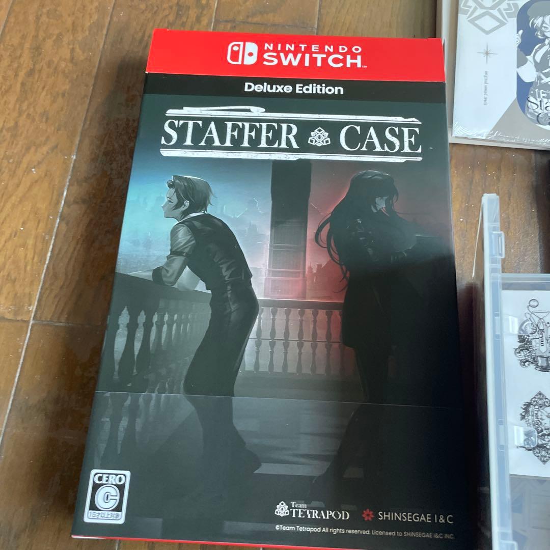 Nintendo Switch STAFFER CASE Deluxe Edition
