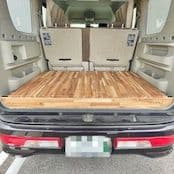 TABIKI　ベッドキット DA17W ワゴン　DA17V VAN　フラット式