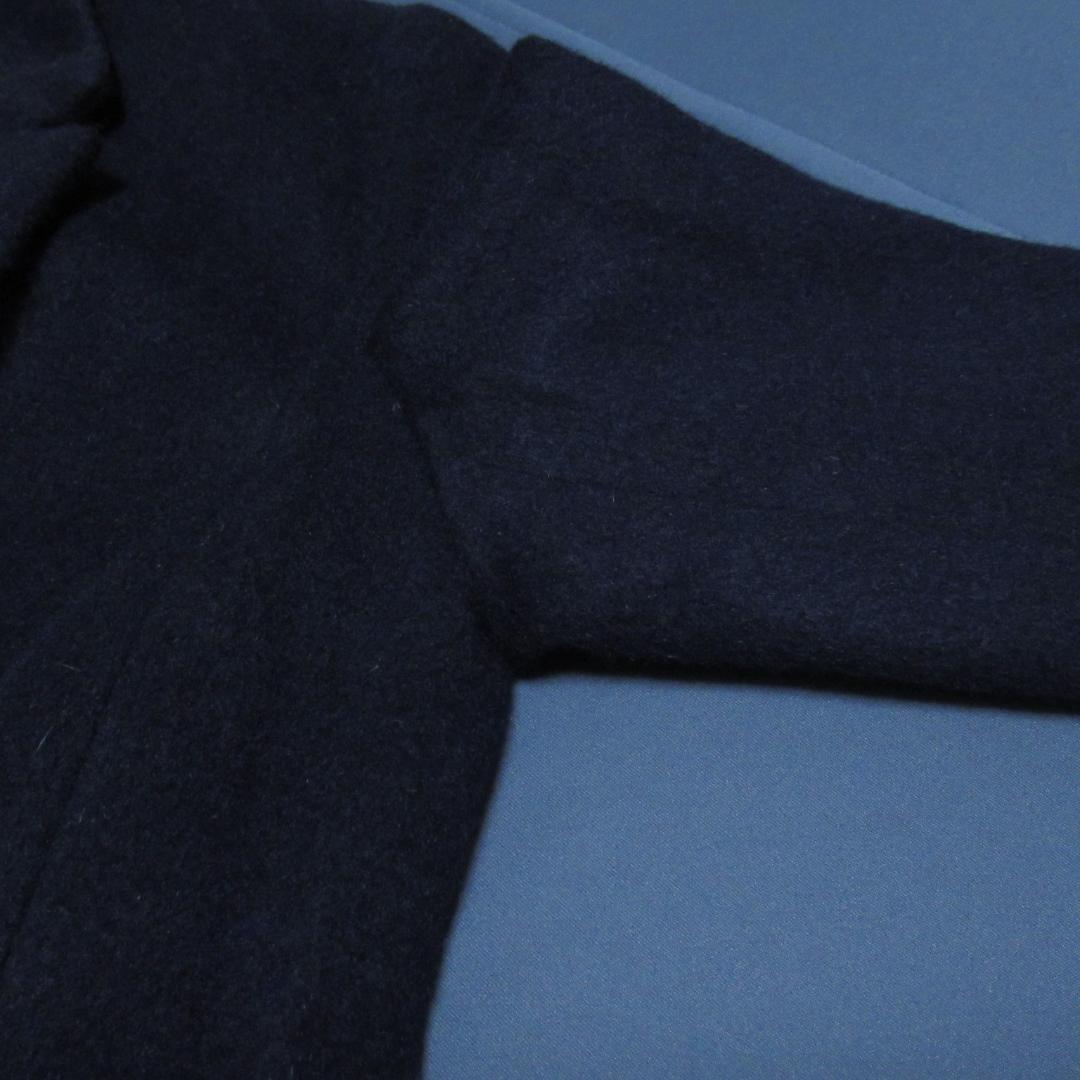 アルアバイル アンゴラブレンド チェスターコート Ⅰ 紺 上質 上品 秋冬