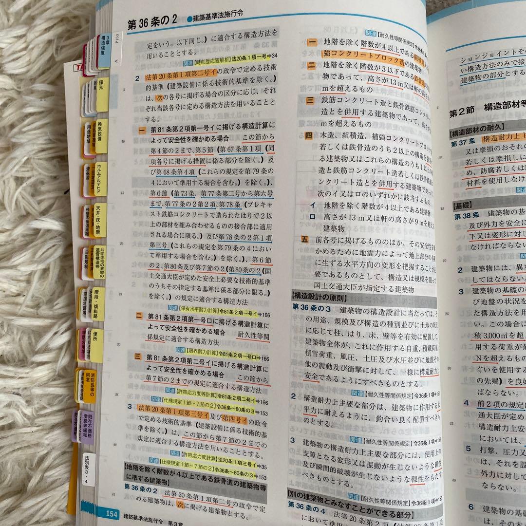 TAC 建築関係法令集 建築基準関係法令集 １級 一級建築士 2025 令和7年