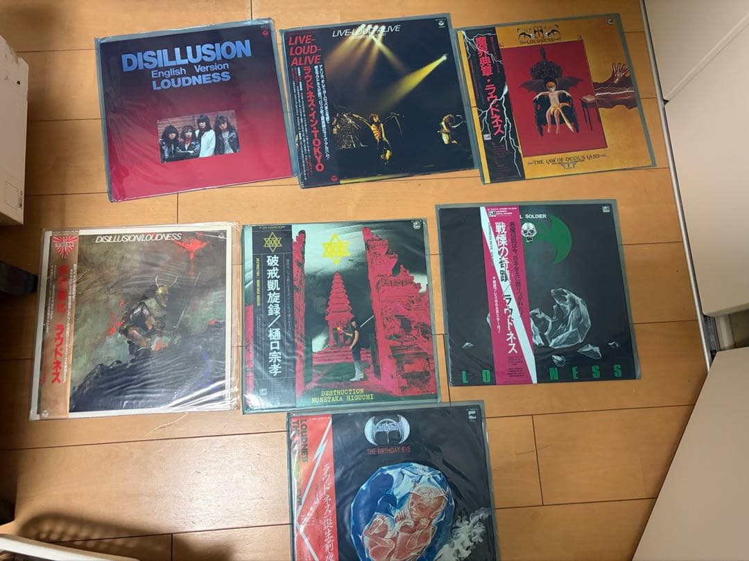 ラウドネス　樋口宗孝レコードコレクション 7枚