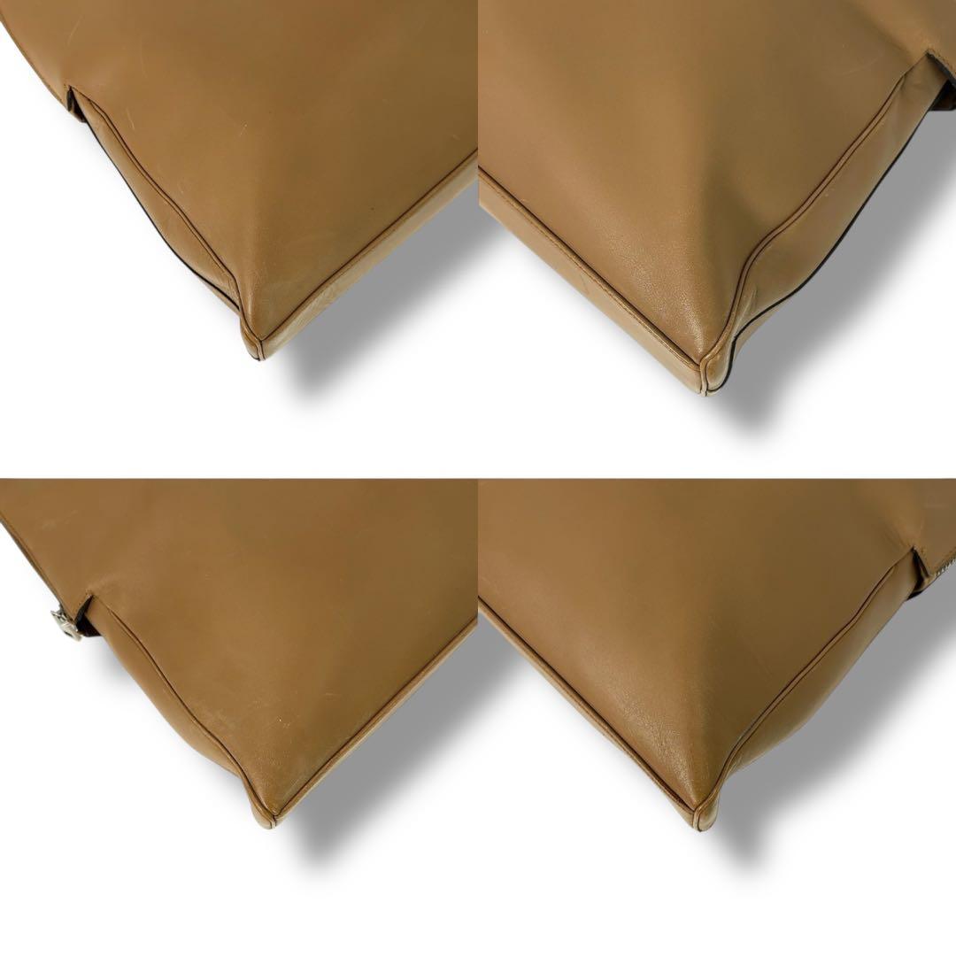 【美品】BALLY バリー　トートバック　レザー　金具　ロゴ　A4収納　肩掛け