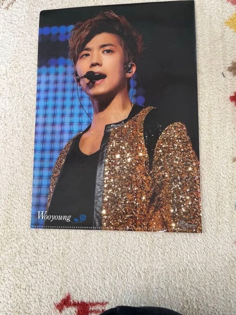 ①2PM 、ウヨングッズセット Hottest Japan ウヨン直筆サイン写真