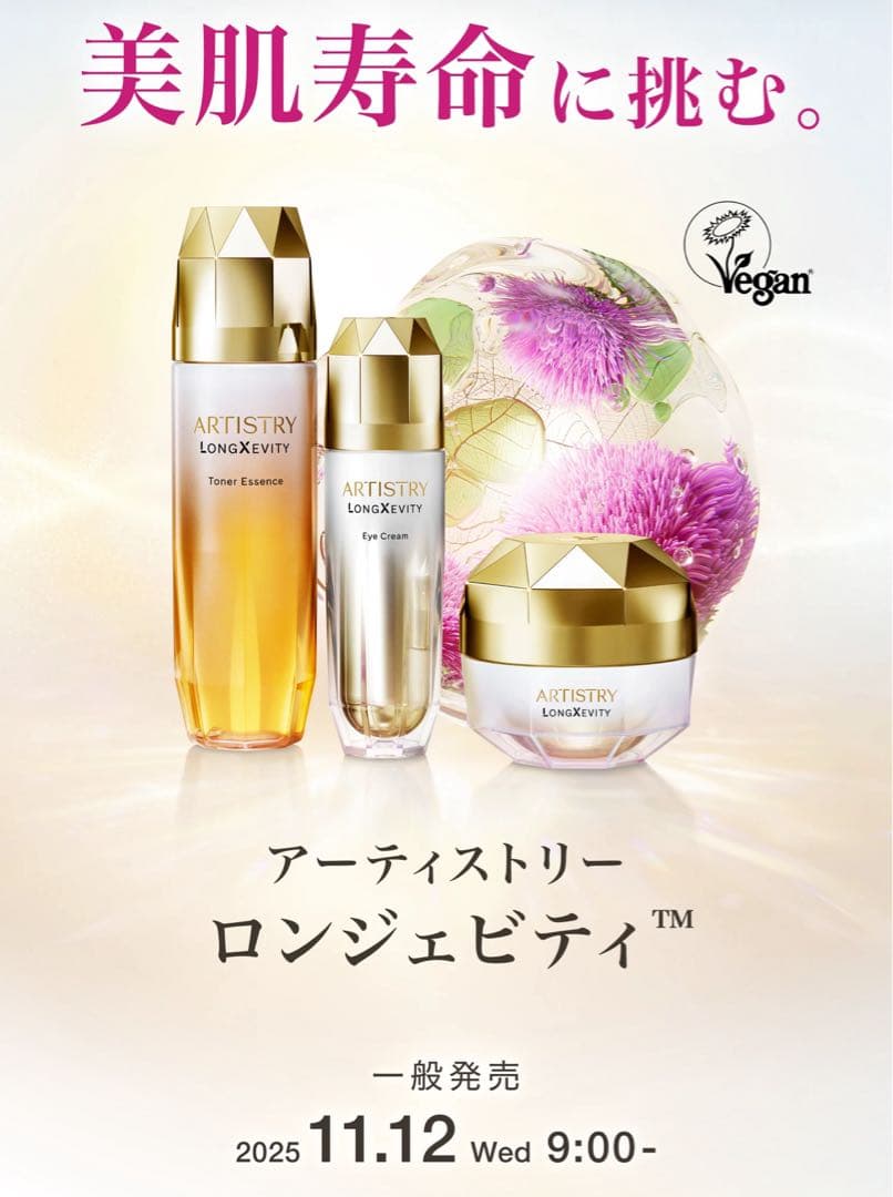 【新品未開封】アムウェイ ロンジェビティ クリーム&アイクリーム 定価67500