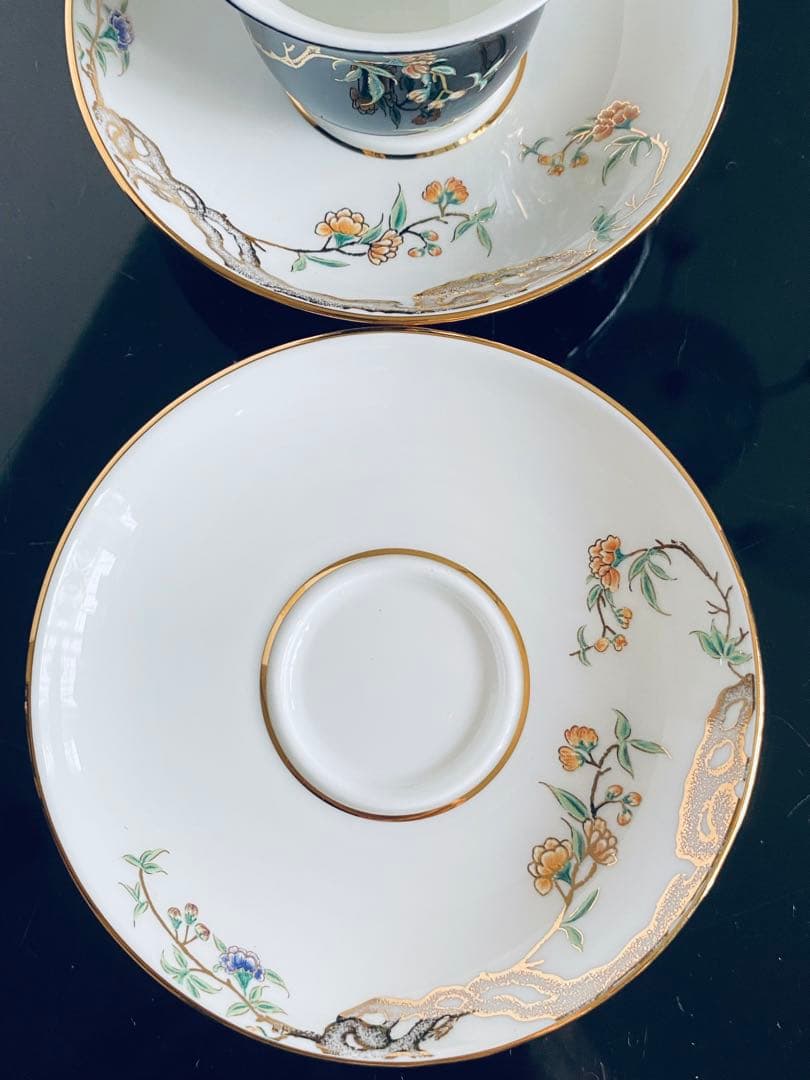 新品◆AURATIC 国瓷永丰源　ティーポット カップ＆ソーサー 高級茶器セット