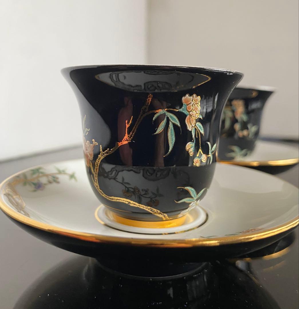 新品◆AURATIC 国瓷永丰源　ティーポット カップ＆ソーサー 高級茶器セット