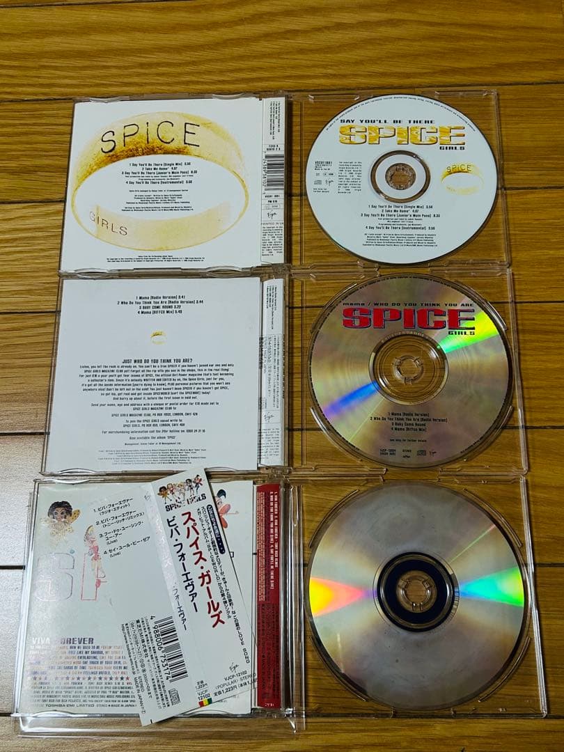 スパイスガールズ CD 26枚 + DVD 1枚 貴重なコレクション まとめ売り