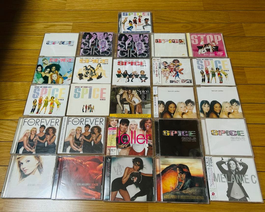 スパイスガールズ CD 26枚 + DVD 1枚 貴重なコレクション まとめ売り
