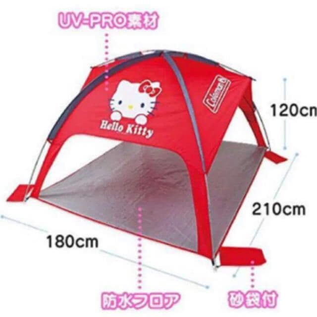 Coleman　コールマン　Hello Kitty　ハローキティ　サンシェード