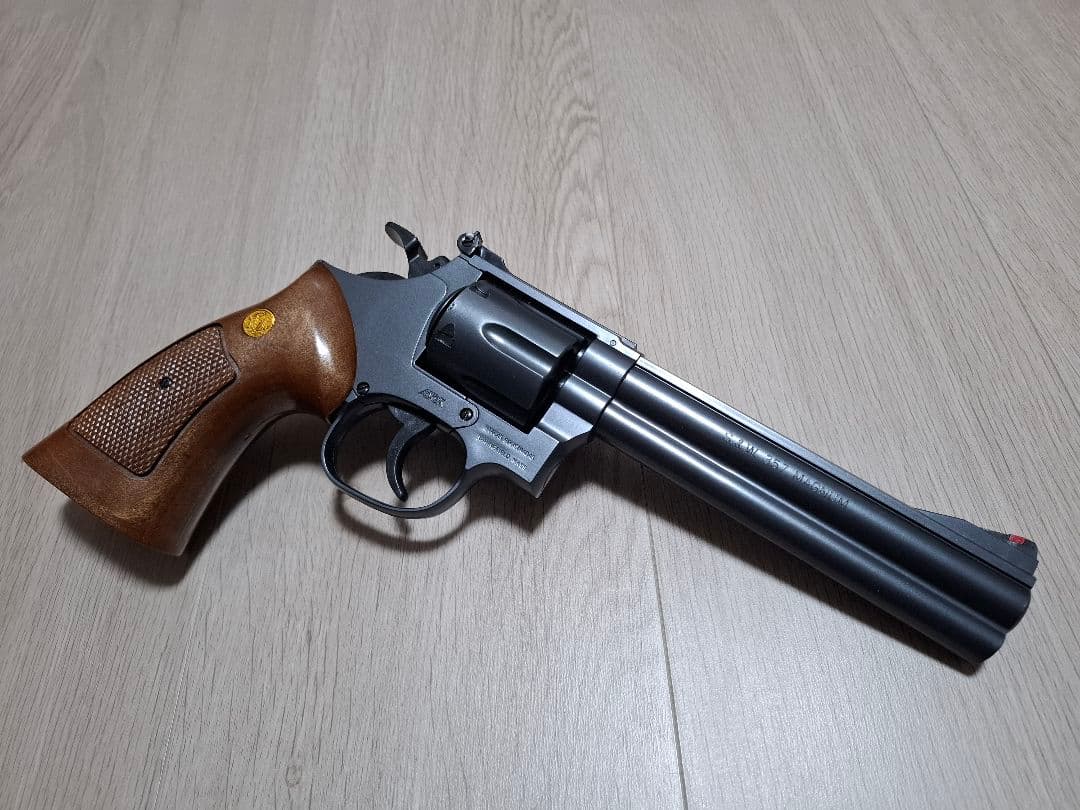 極美品　クラウンモデル　エアリボルバー　エアハンドガン　セット　ASGK承認済み