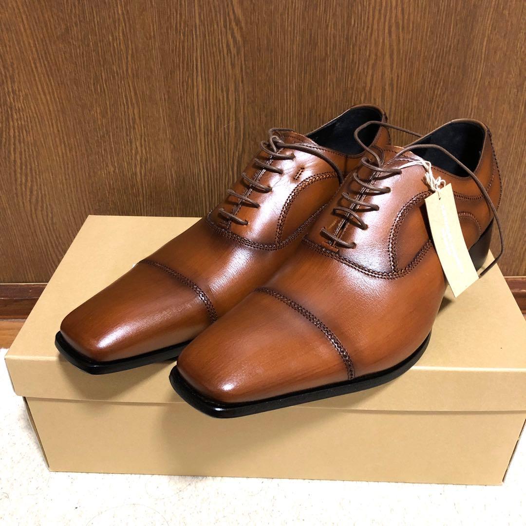 キャサリンハムネット ブラウン ビジネスシューズ新品