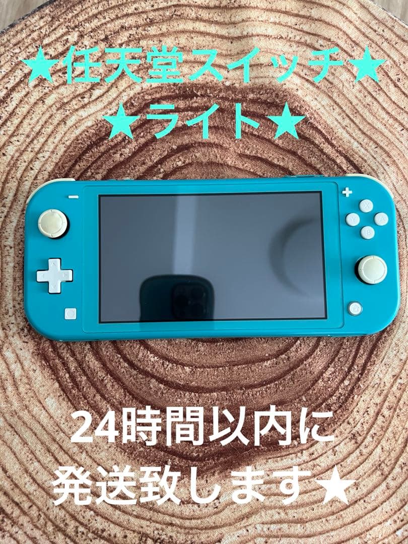 Nintendo Switch Lite ターコイズ　本体　箱無し①