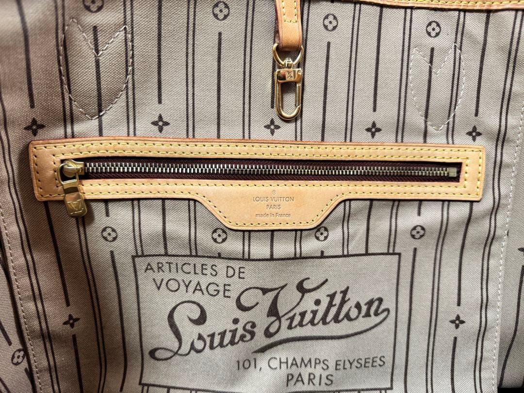 ルイヴィトン ネヴァーフルMM モノグラム トートバッグ 旧型 正規品