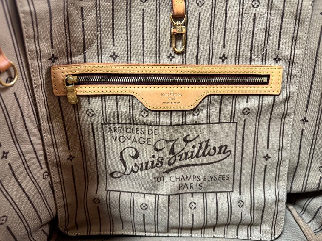 ルイヴィトン ネヴァーフルMM モノグラム トートバッグ 旧型 正規品