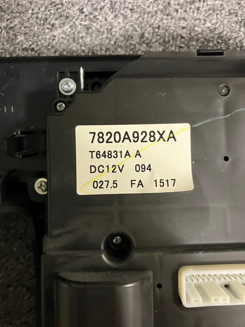 B11W ekワゴン B21W デイズ オーディオパネル エアコンパネル