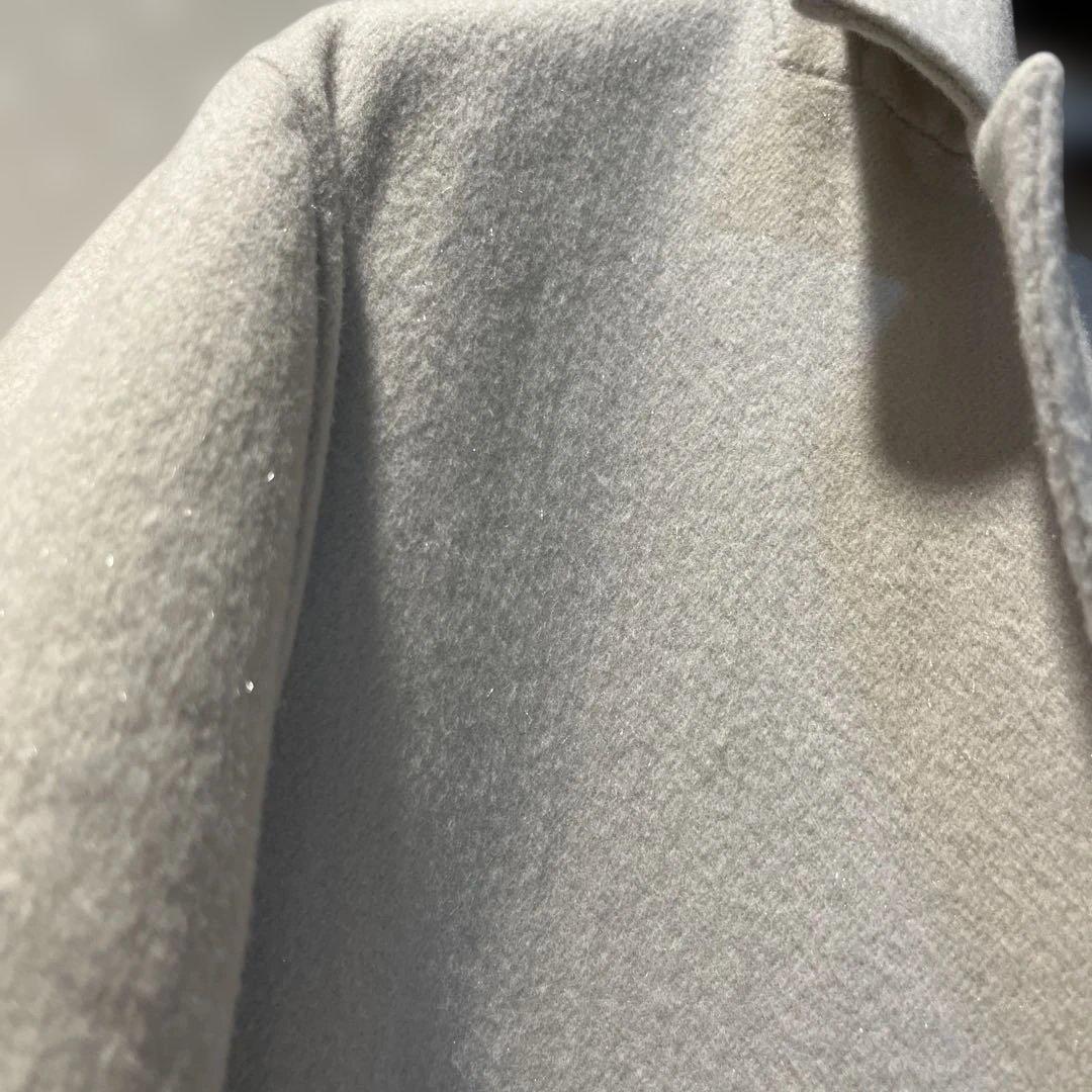 期間SALE ！AKRIS チェスターコート クリーム色