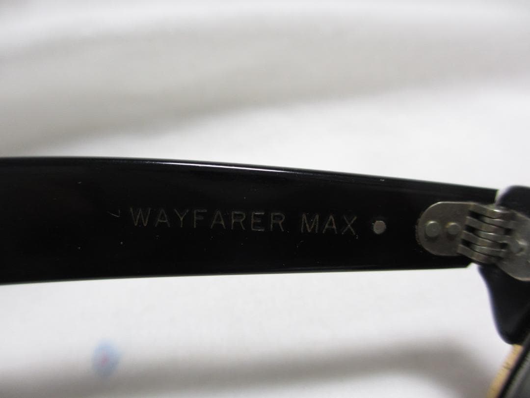 ★ Ray-Ban レイバン　WAYFARER MAX B＆L　USA 度有り