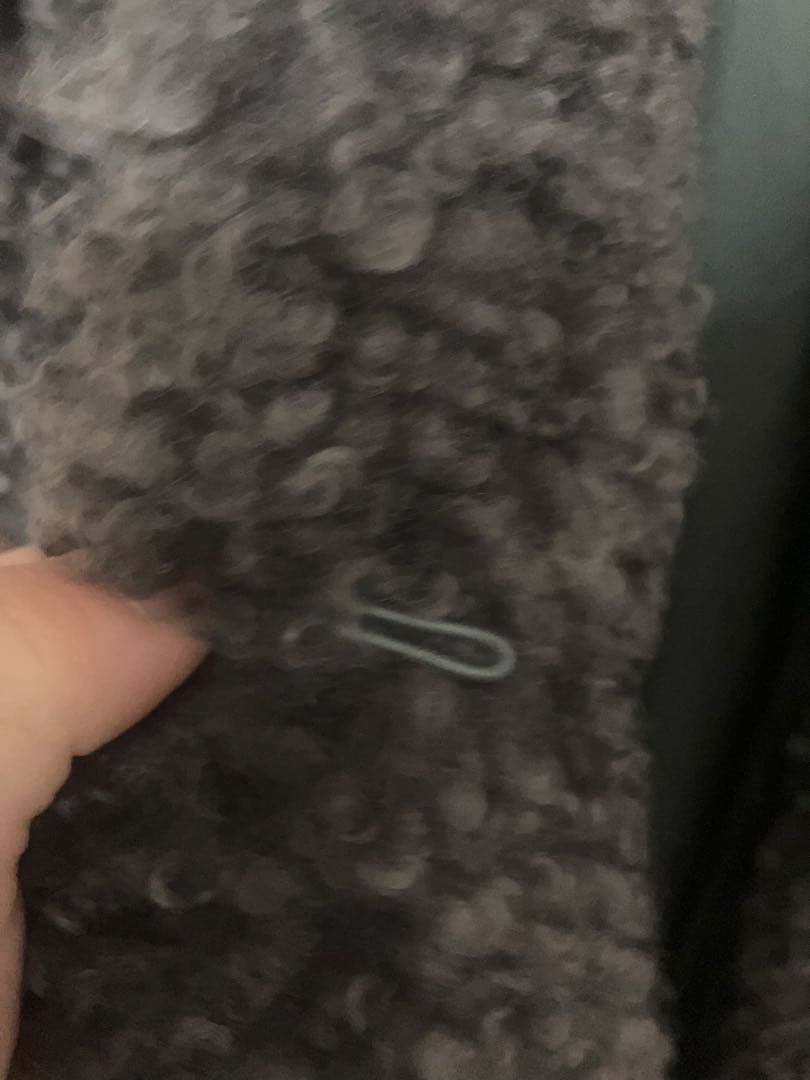 ジャーナルスタンダードレザージュ　シープエコファーコート　グレー