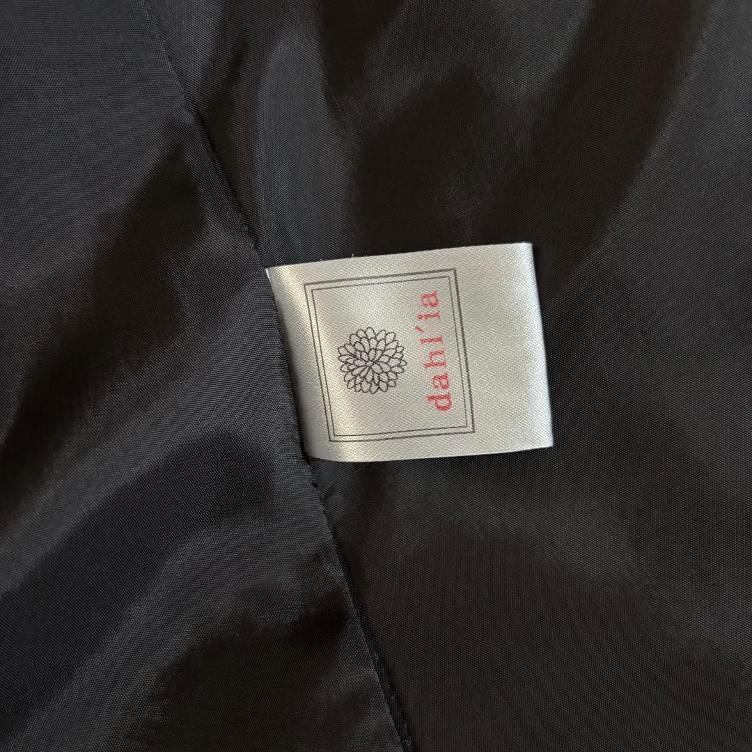 美品　＜dahl’ia（ダリア）＞レオパード ビッグコート　アニマル　FREE