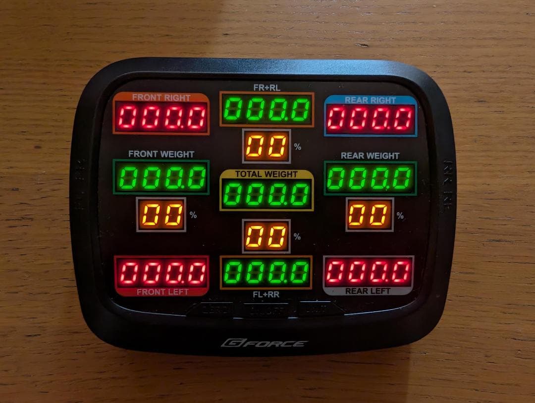 ま*ろ様 G-Force X Weight Gauge 重量測定器