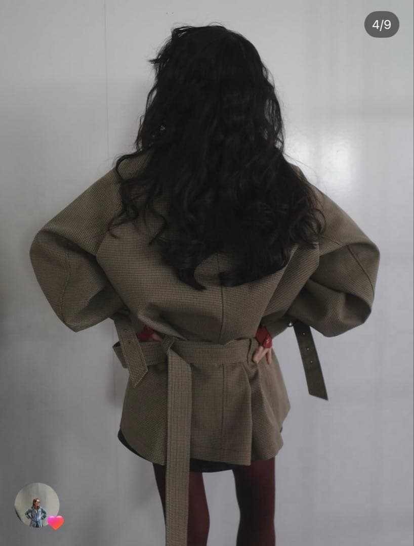 着用数回✨Ameri vintage✨DADDY MIDI TRENCHCOAT