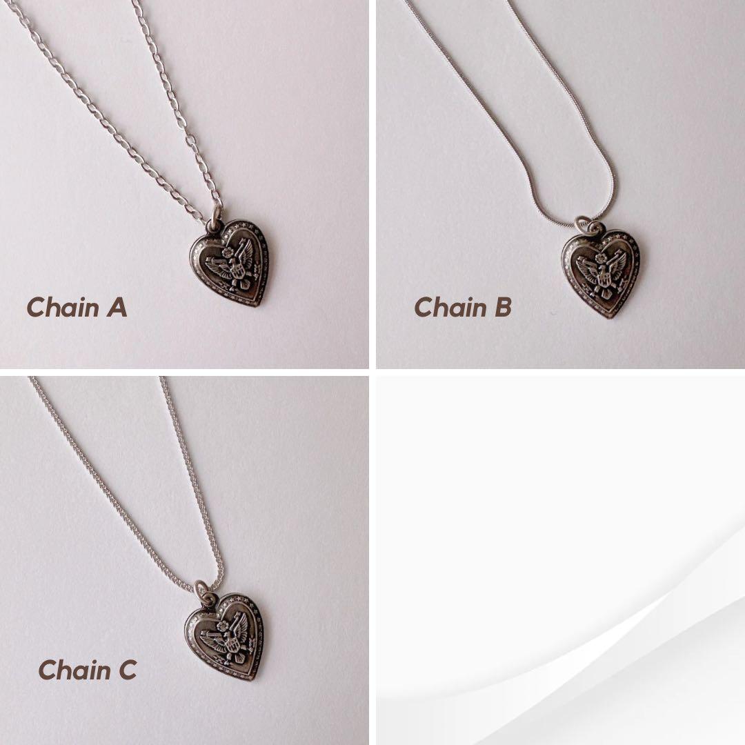 【J253】10s -40s スウィートハートジュエリー　ヴィンテージ　チャーム